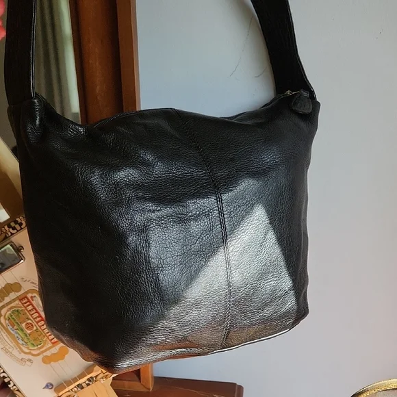 Frye Black Leather Hobo Bag - Picture 6 of 17